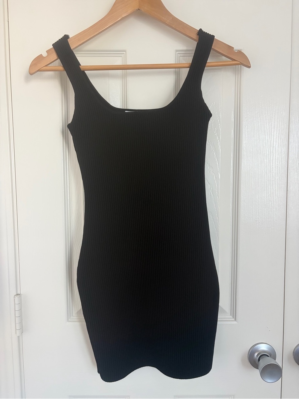 Princess Polly women’s Classic Black Ribbed Dress size S/M